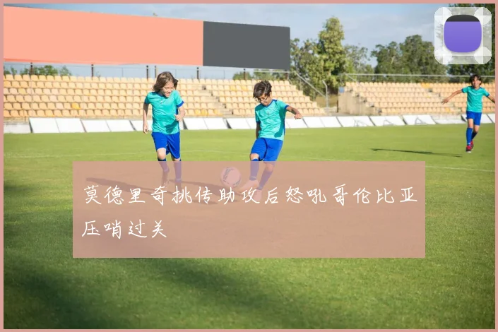 莫德里奇挑传助攻后怒吼哥伦比亚压哨过关