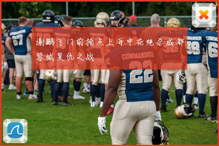 谢鹏飞门前抢点上海申花绝杀成都蓉城复仇之战