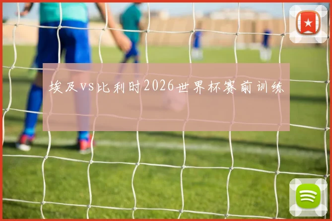 埃及vs比利时2026世界杯赛前训练